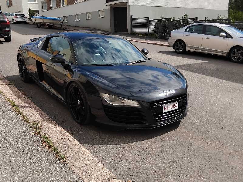 Audi R8 spotted in Porvoo