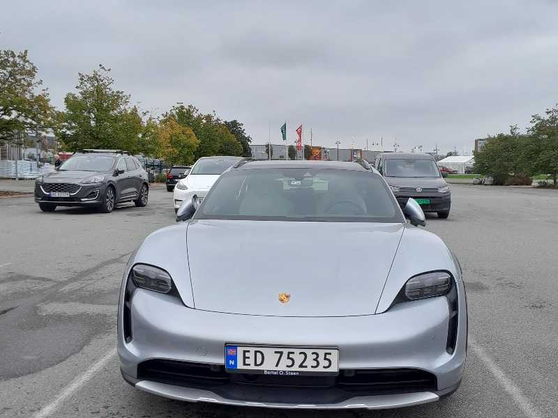 Porsche Taycan (2020) spotted in Vang, Norway