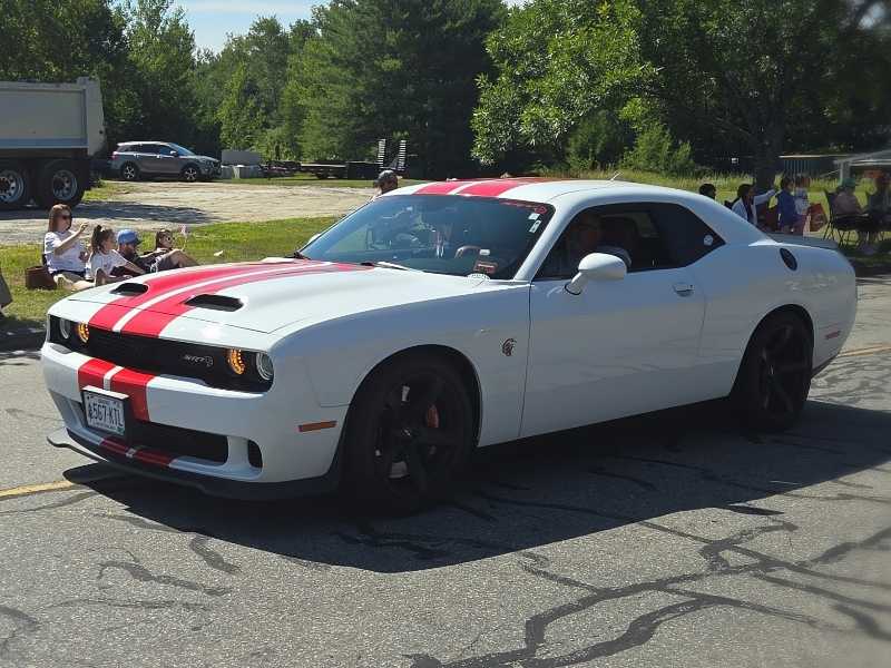 Dodge Challenger Hellcat spotted in Brunswick