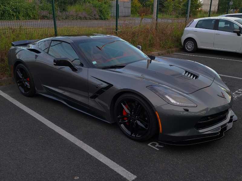 Chevrolet Corvette spotted in Sarcelles