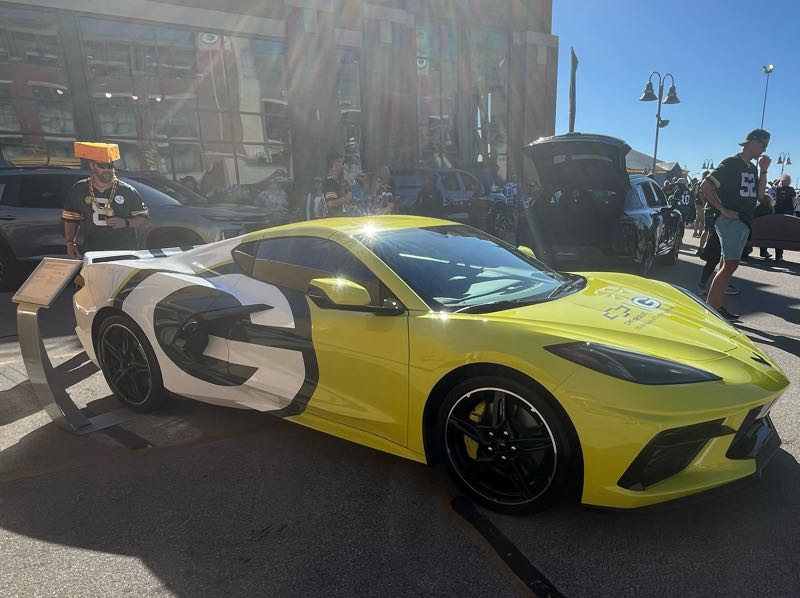 Chevrolet Corvette spotted in Green Bay