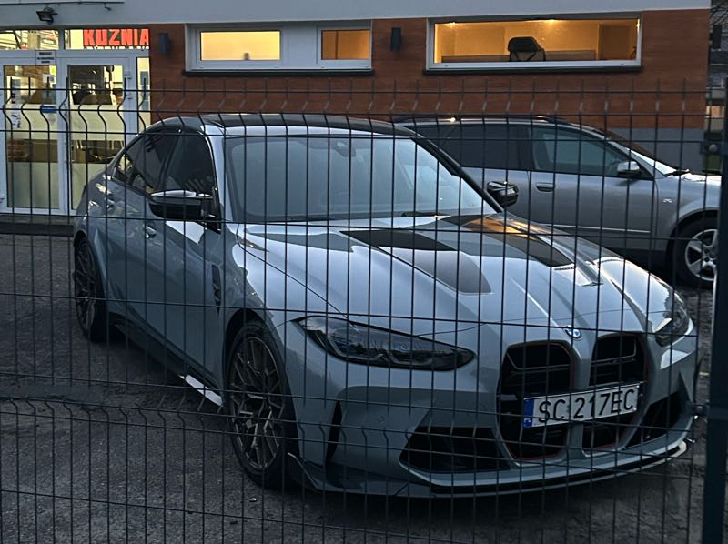 BMW M3 (2023) spotted in Wieluń, Poland