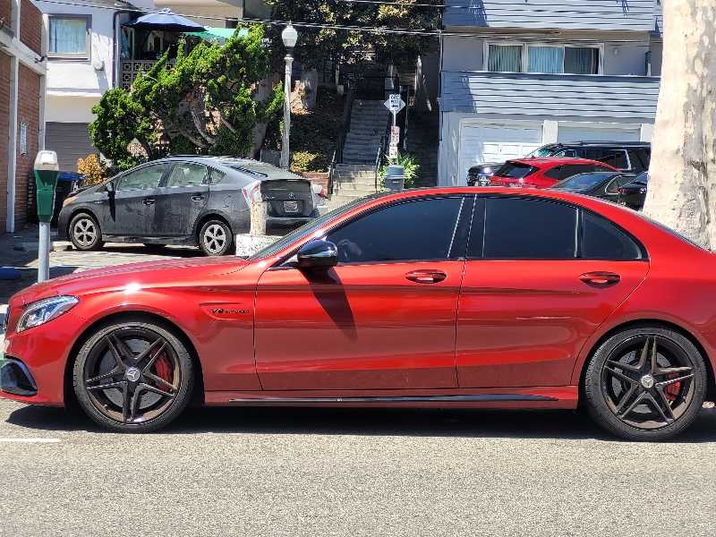 Mercedes-Benz C63 AMG spotted in Irvine