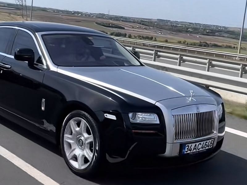 Rolls-Royce Ghost spotted in Konya