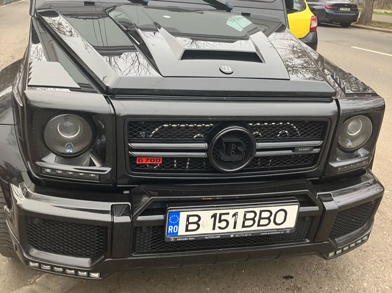 Brabus G700 spotted in Bucharest