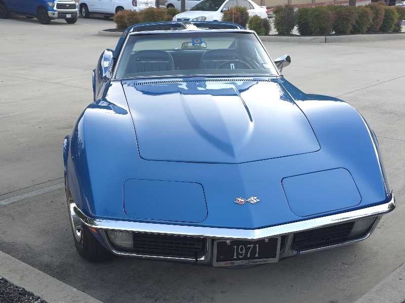 Chevrolet Corvette (1971) spotted in Frisco, United States
