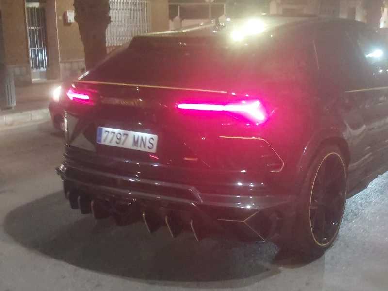 Lamborghini Urus spotted in Cartagena