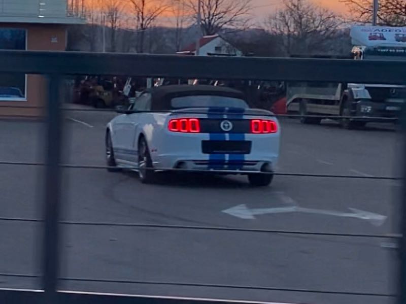 Ford Mustang GT350 spotted in Banja Luka