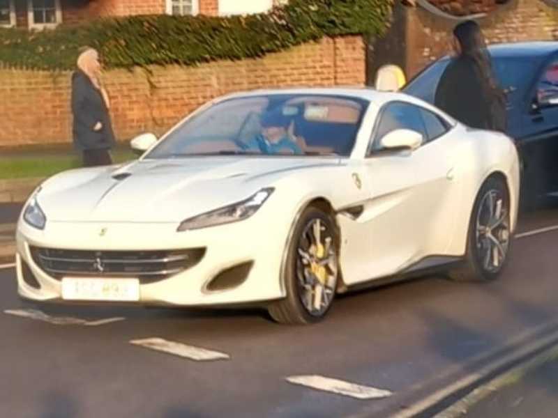 Ferrari Portofino spotted in Slough