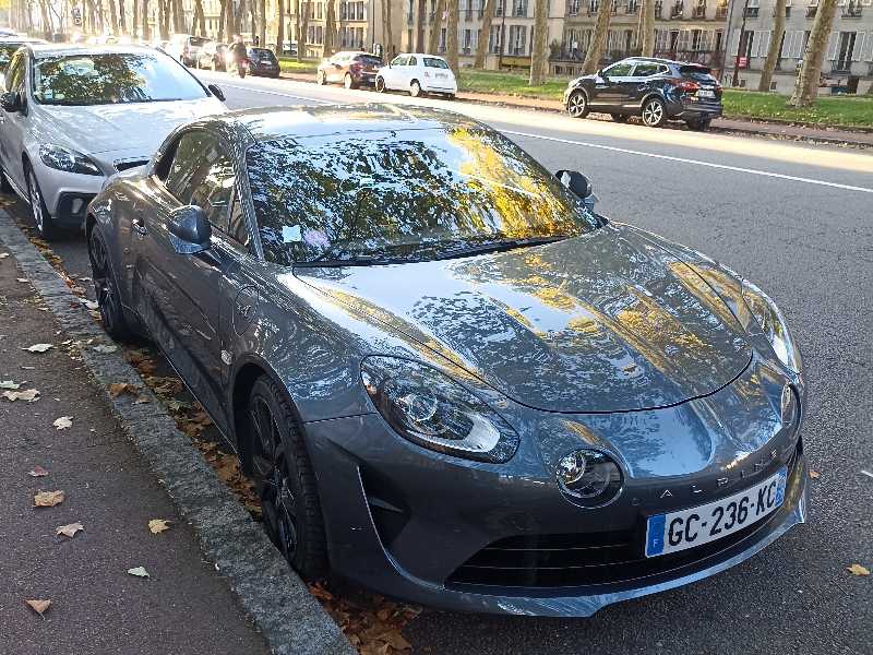 Alpine A110 (2022) spotted in San Francisco, United States