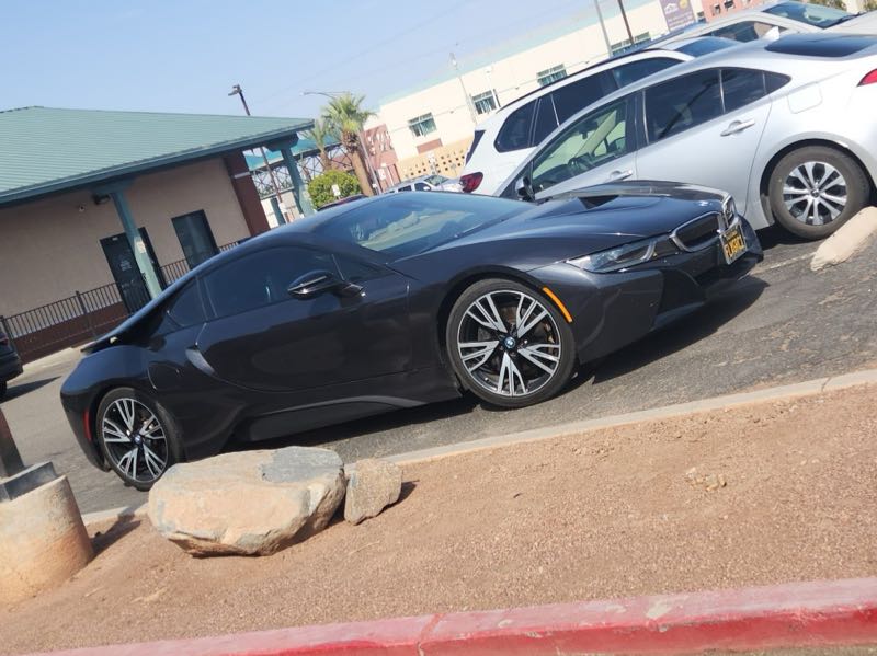 BMW i8 (2015) spotted in El Centro, United States