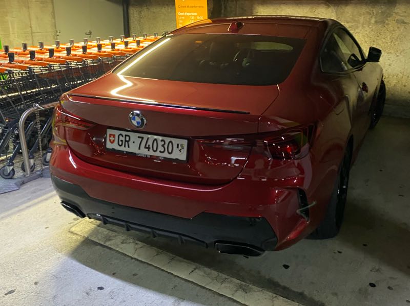 BMW M440i spotted in Lugano