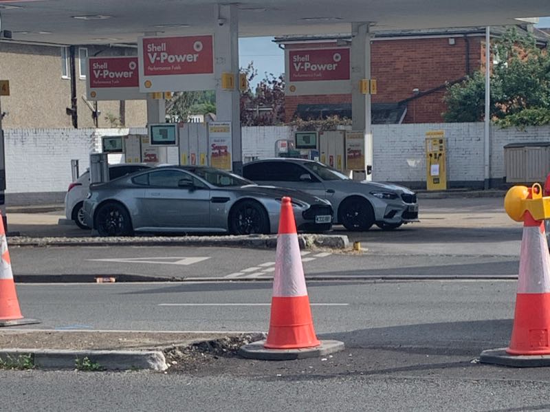 Aston Martin Vantage spotted in Bournemouth