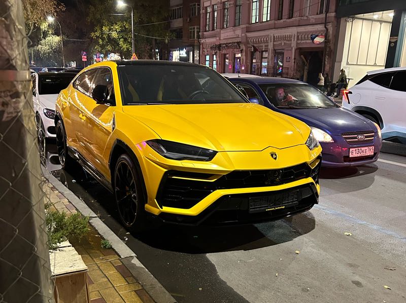 Lamborghini Urus spotted in Rostov-on-Don