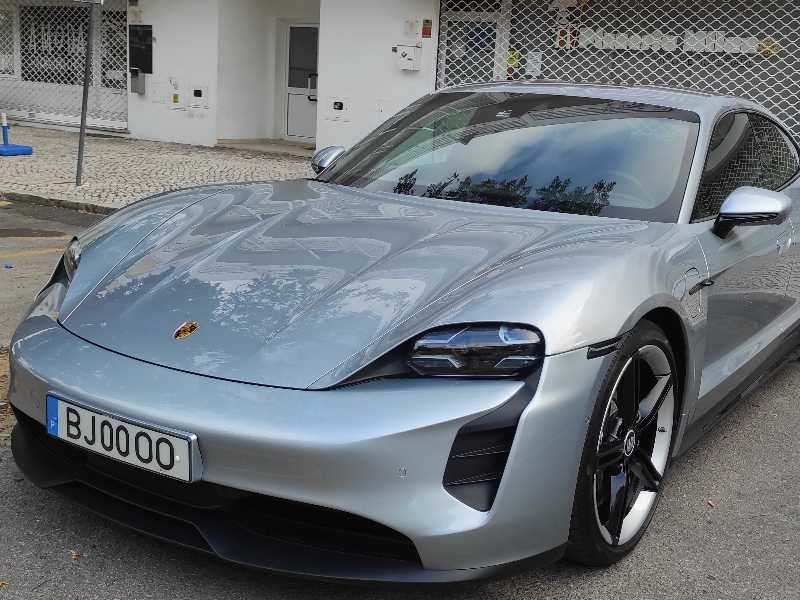 Porsche Taycan spotted in Beja