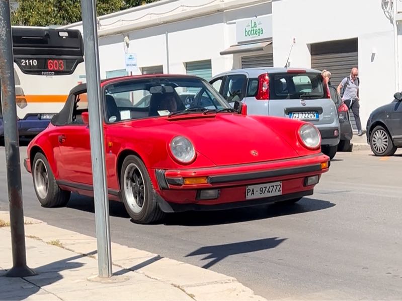 Porsche 911 (1980) spotted in Palermo, Italy