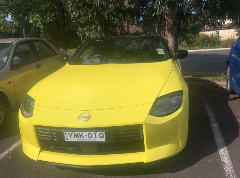 Nissan Z spotted in Sydney