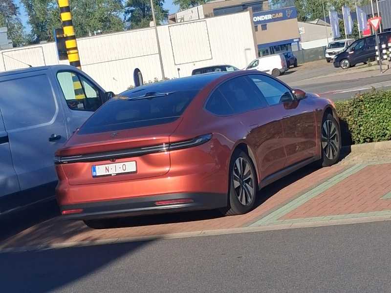 NIO ET7 spotted in Brugge