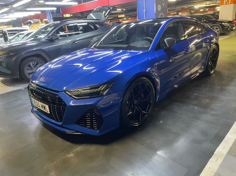 Audi RS7 (2021) spotted in Badajoz, Spain