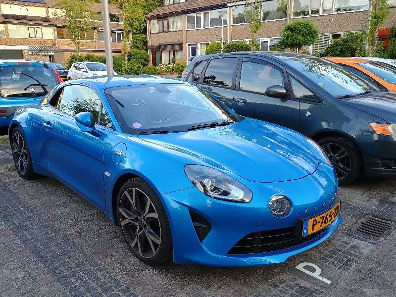 Alpine A110 (2020) spotted in Alphen aan den Rijn, The Netherlands