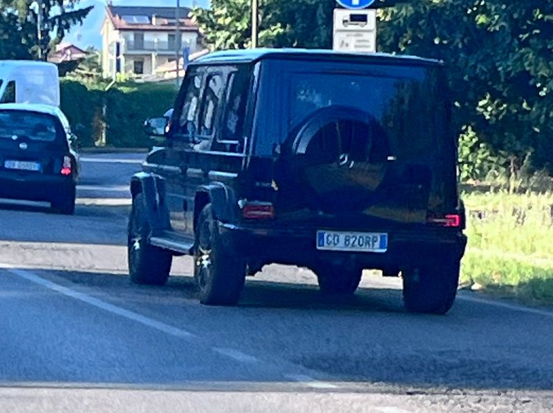 Mercedes-Benz G-Class (2020) spotted in Bergamo, Italy