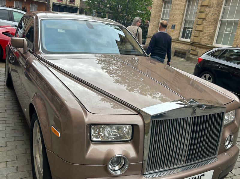 Rolls-Royce Ghost spotted in York