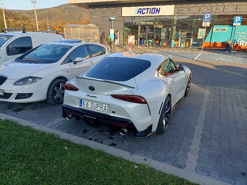 Toyota GR Supra spotted in Maków Podhalański