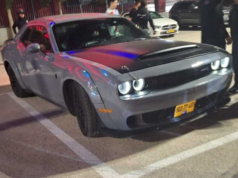 Dodge Challenger Hellcat spotted in Maloyaz