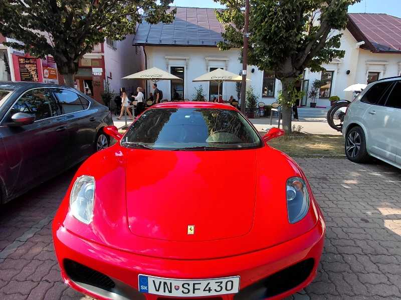Ferrari F430 spotted in Banská Bystrica