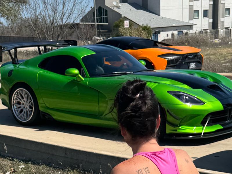 Dodge Viper spotted in Marble Falls
