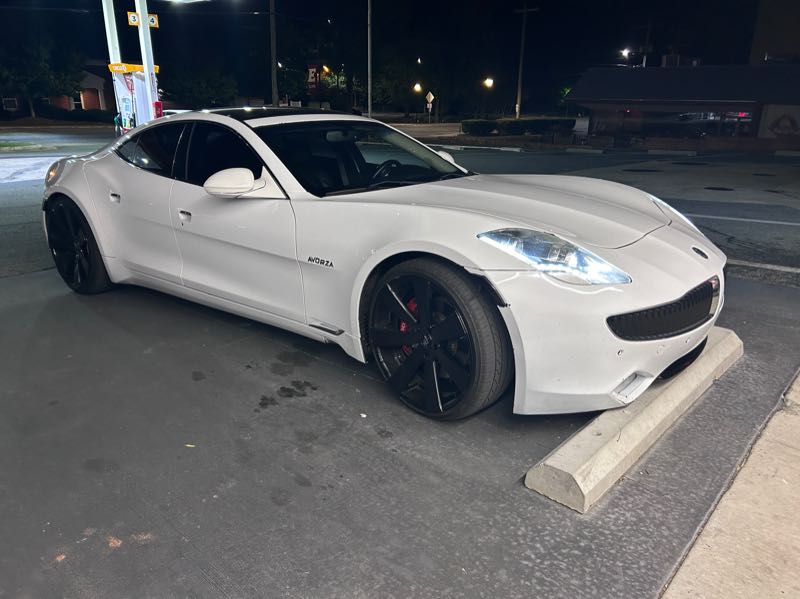 Fisker Karma spotted in Burlington