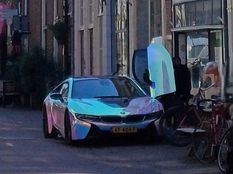 BMW i8 spotted in Delft