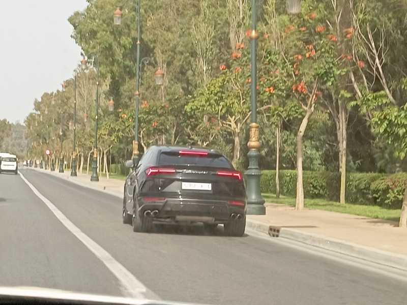 Lamborghini Urus spotted in Rabat