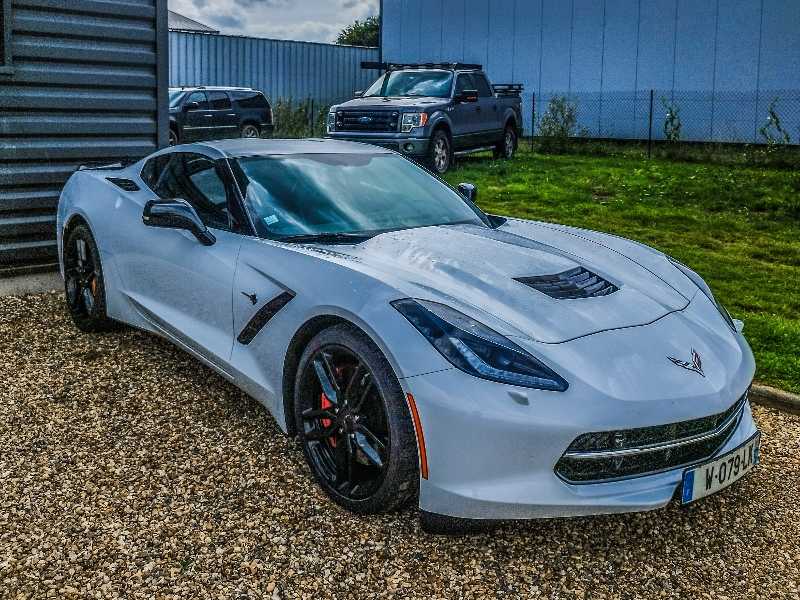 Chevrolet Corvette Stingray spotted in Rouen