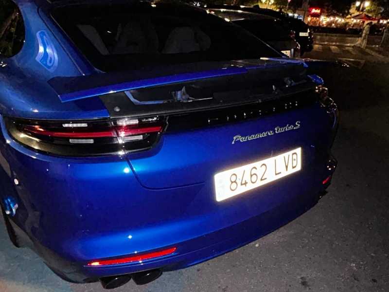 Porsche Panamera Turbo S spotted in Madrid