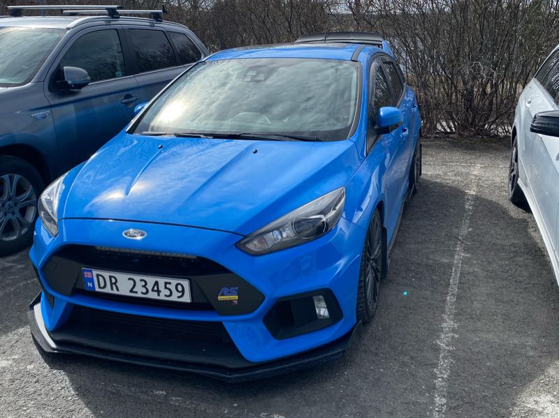 Ford Focus RS spotted in Östersund