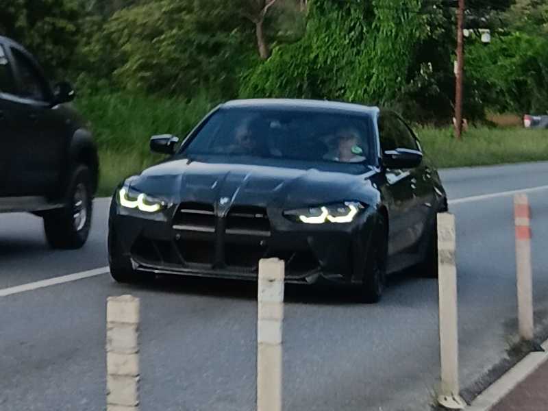 BMW M3 spotted in Chaguanas