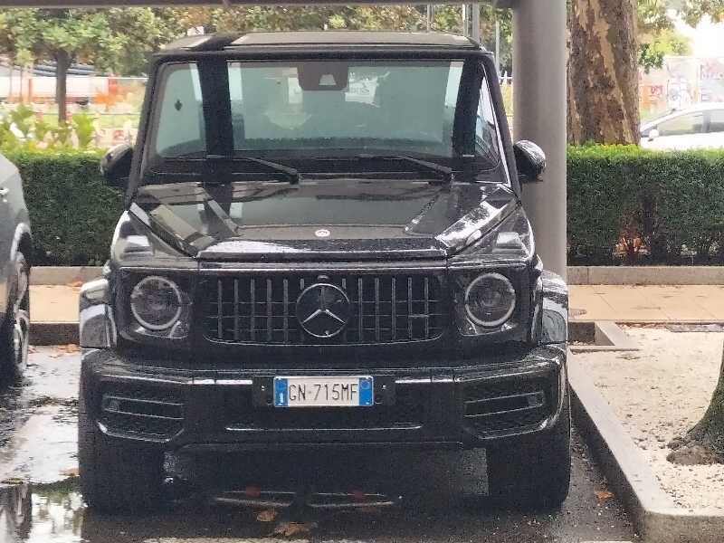 Mercedes-Benz G-Class G63 AMG spotted in Milan