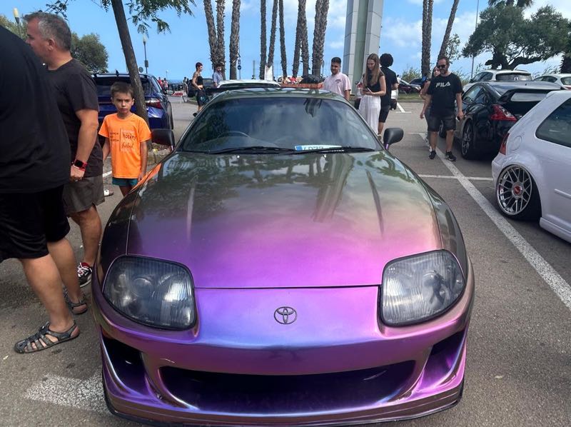 Toyota Supra spotted in Mataró