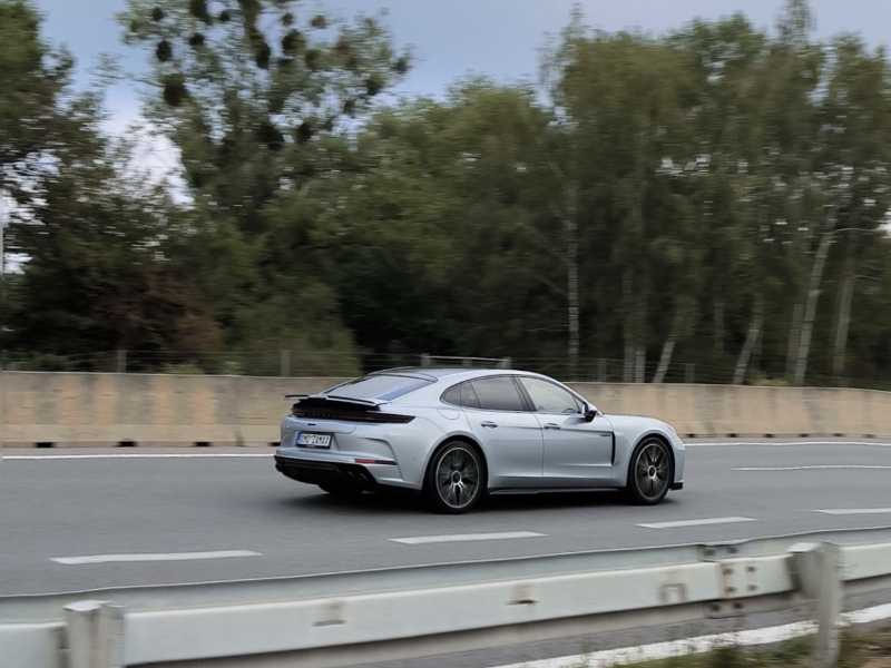 Porsche Taycan spotted in Frýdek-Místek