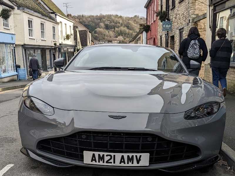 Aston Martin Vantage (2021) spotted in Bristol, United Kingdom