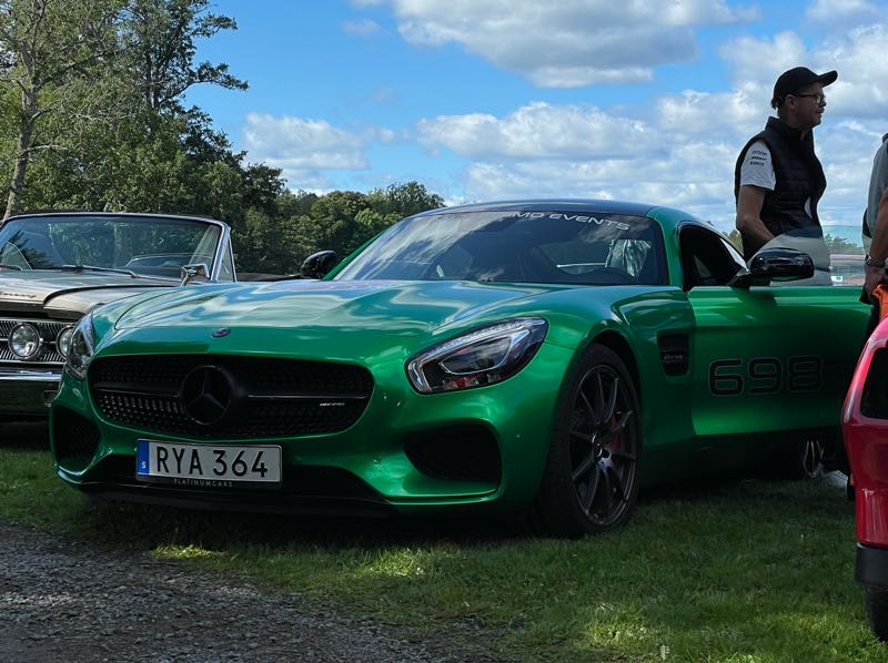 Mercedes-Benz AMG GT spotted in Öregrund