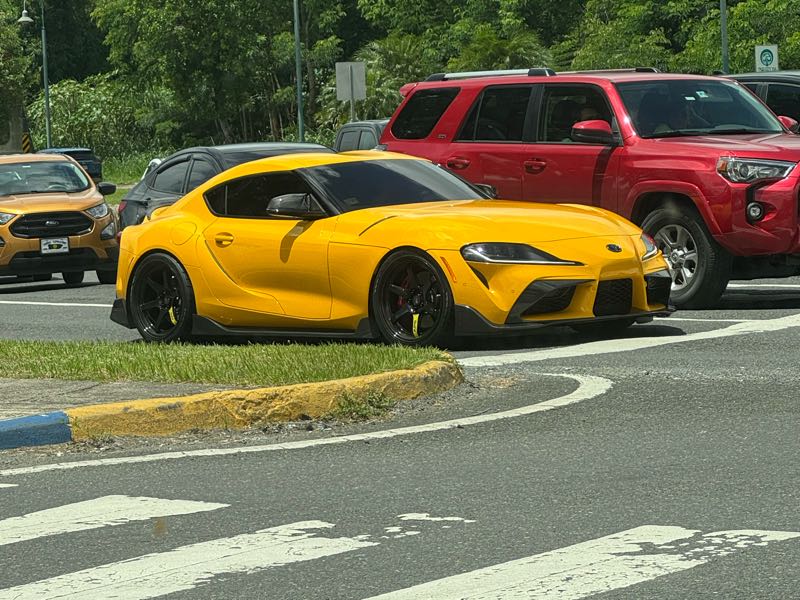 Toyota Supra spotted in Caguas