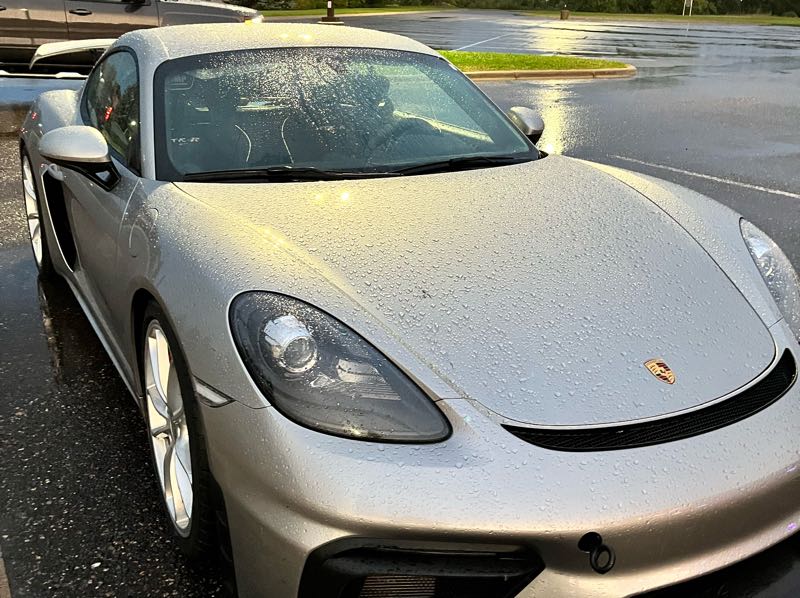 Porsche 718 Cayman GT4 spotted in Brainerd