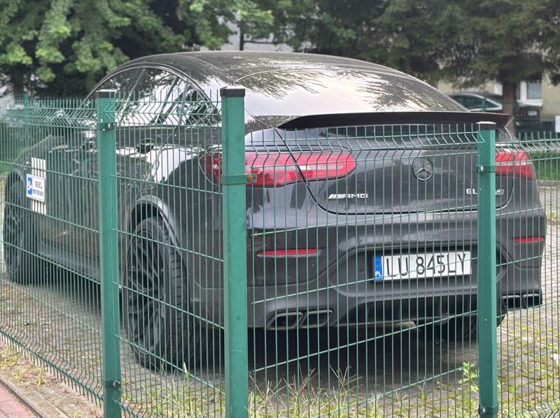 Mercedes-Benz GLC 63 AMG spotted in Gdynia