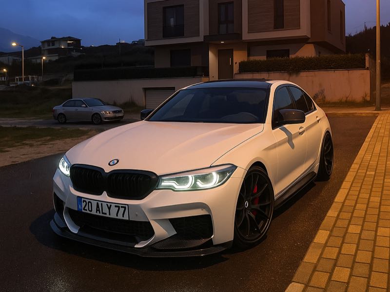 BMW M5 spotted in Denizli