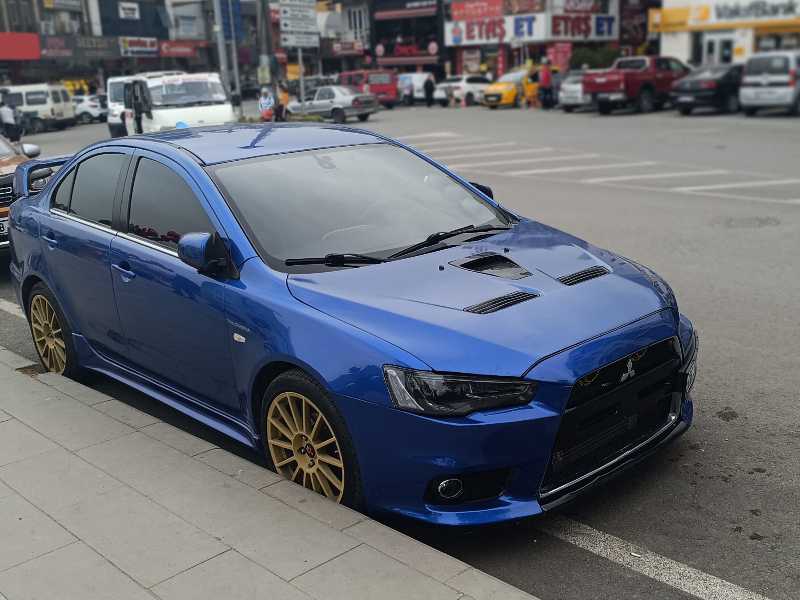 Mitsubishi Lancer Evolution X spotted in Çarşamba