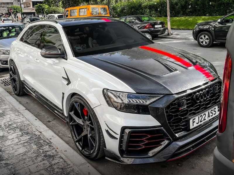 Audi RS Q8 spotted in Tangier