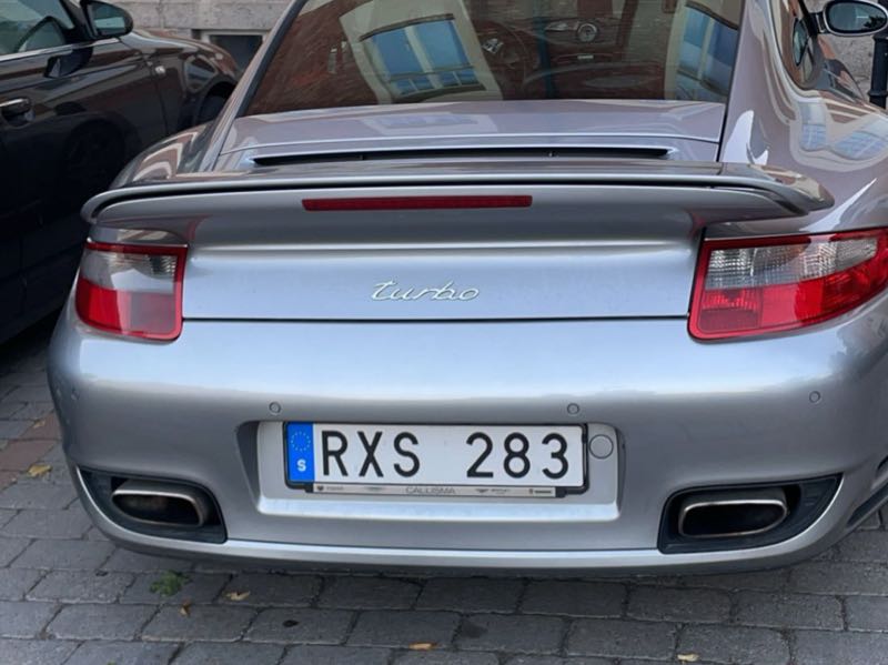 Porsche 911 Turbo spotted in Norrköping