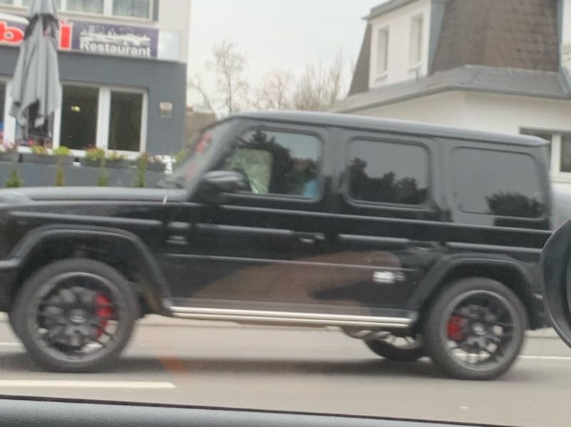 Mercedes-Benz G-Class spotted in Bonn